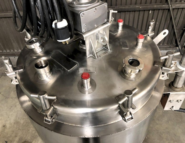 High Purity Extractions HP40 Stainless 35 Gallon Mixer - Rotary Extractor 2019 equipped with Cryogenic Capable, >95% Plant Extraction*, 60 lbs. per Hour Capacity
