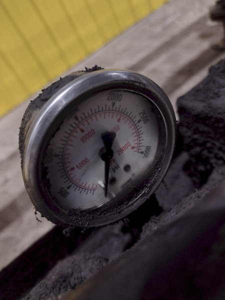 16&#039; POWERED INFEED TABLE, USED FOR LOADING SHEETS IN A SHEAR / BRAKE: YOBRO #24335