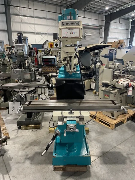 CLAUSING 3VS08 Vertical Milling Machine 2008’ #6752