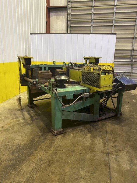 100 TON HYDRAULIC CAMBERING PRESS / POWERED SWEEP BENDER: STOCK #15860