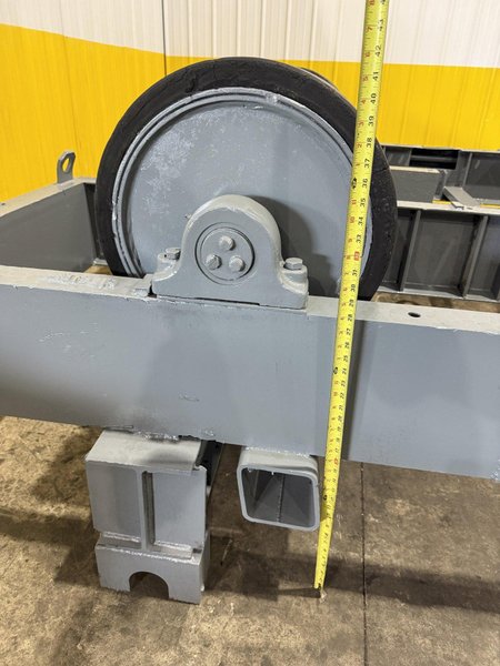 120 TON (240,000 LBS) RANSOME PANDJIRIS POWERED TANK TURNING ROLLS, POWER &amp; IDLER: STOCK #23144