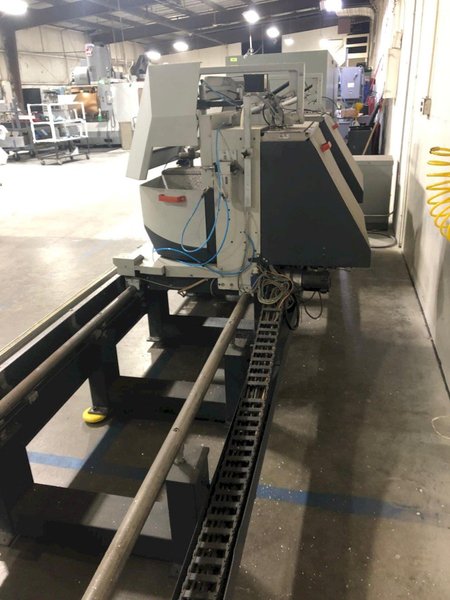 Elumatec DG 104/02 CNC Double End Mitre Cut-off Saw, 2005