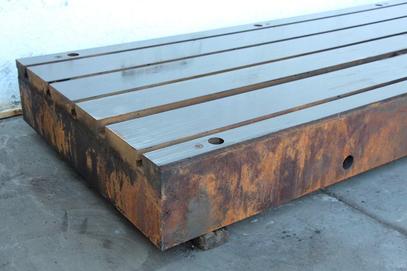 15&#039; X 8&#039; X 15&quot; G &amp; L T SLOTTED FLOOR PLATE: STOCK #71060