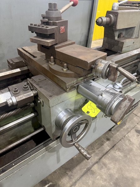 20" X 40" NARDINI MODEL #SZ2040T ENGINE LATHE 3-1/8" HOLE: YOBRO #24608