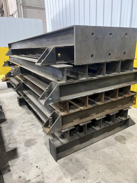 78" X 50' BESCO PORTABLE LATHE, ONSITE TURBINE WORK: STOCK #20735