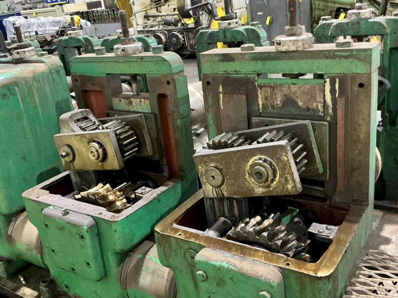 12 STAND X 2.5" YODER MODEL M2-1/2 ROLLFORMER, 18" ROLLSPACE: STOCK 23475