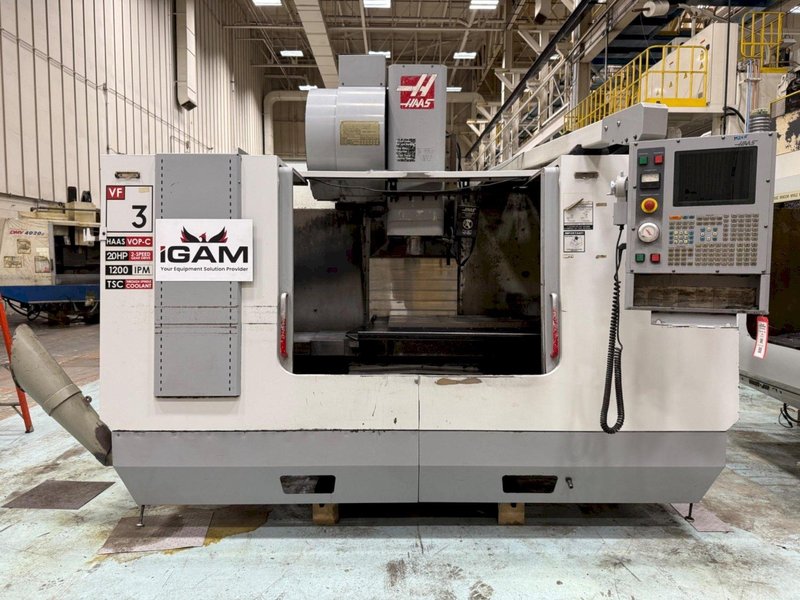 2002 HAAS VF-3B CNC VERTICAL MACHINING CENTER USED