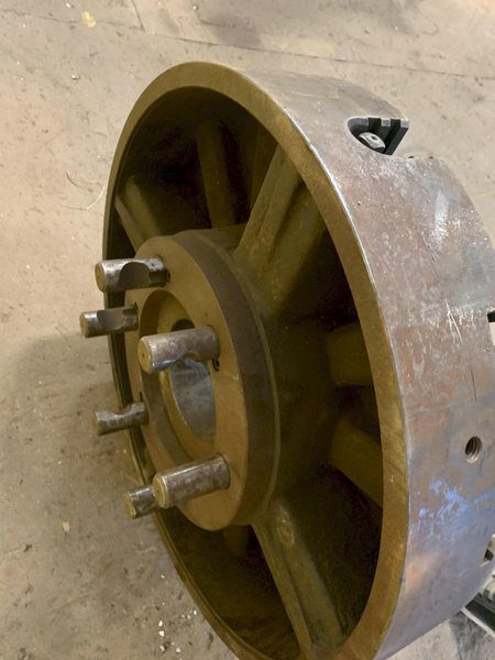 23.75&quot; 4 JAW LATHE CHUCK WITH D-11 MOUNT: STOCK #12926