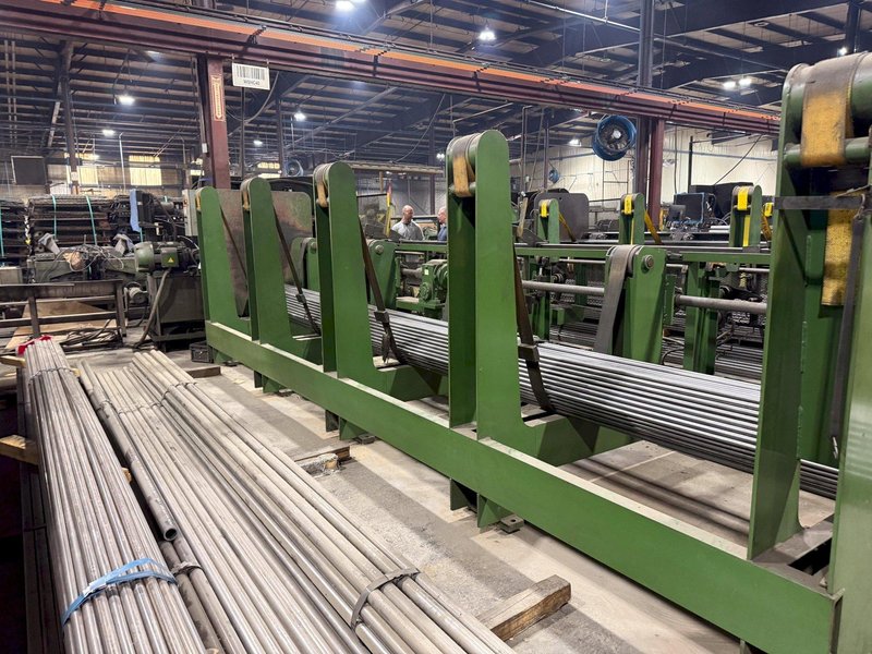 3" HAVEN MODEL #873 TUBE CUTOFF MACHINE WITH BUNDLE FEED : YOBRO #25045