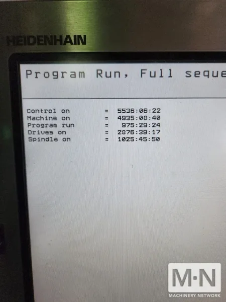 GF Mikron E 500 U 5-Axis CNC Vertical Machining Center, 2018 - 1k Cutting Hours