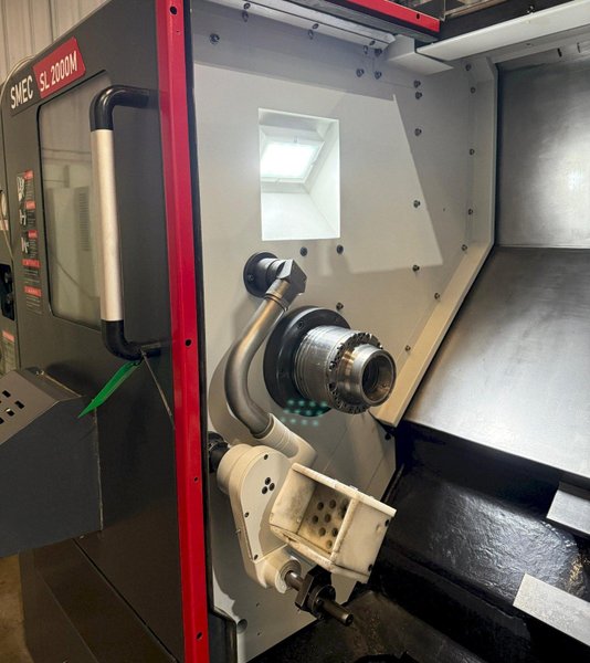 Samsung SMEC SL-2000M CNC Turning Center – 2020 C Axis Live Tool Lathe