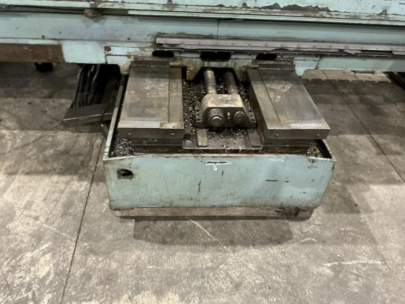 4" NOMURA MODEL #B-100WP TABLE TYPE HORIZONTAL BORING MILL 50 TAPER 96" TRAVEL: YOBRO #25193