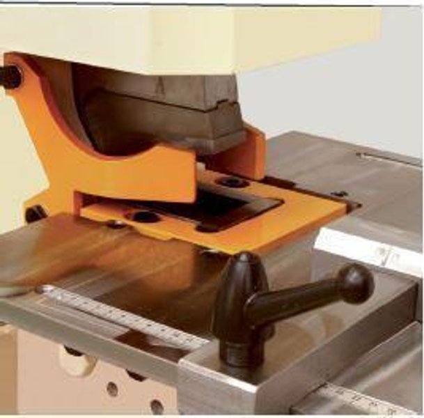 120 Ton, New Geka Hydraulic Ironworker Model Hydracrop 110SD - Dual Operator