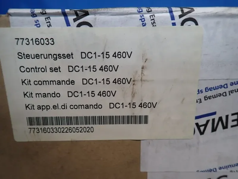 DEMAG DC1-15 460V CONTROL SET  -  77316033