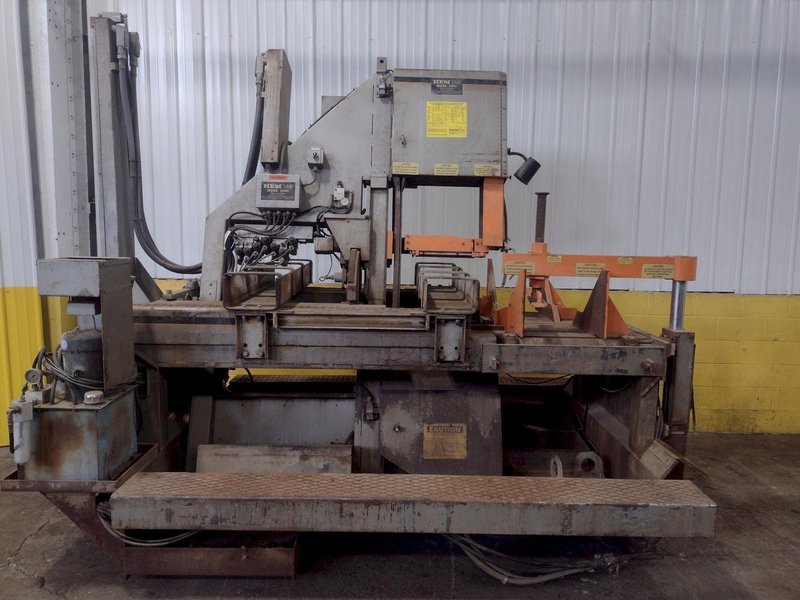 20" X 25" HEM MODEL #V150A-SMART AUTOMATIC MITERING VERTICAL BAND SAW: STOCK #18167