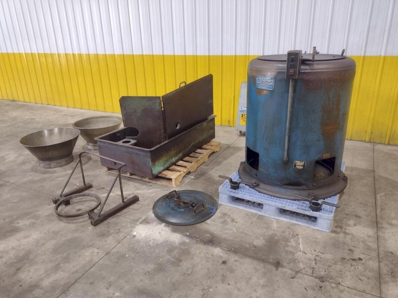 BARRETT MODEL #401 CHIP SPINNER CENTRIFUGE WITH CHIP BASKETS: STOCK #23706