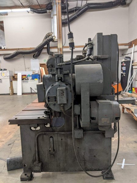 10 Gauge x 12′ Cincinnati 1012 Auto Shear, 1961 – Available Immediately, Back Gauge