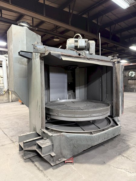 72&quot; PANGBORN MODEL #6LK 2-WHEEL ROTOBLAST SHOT BLAST MACHINE: STOCK #22783