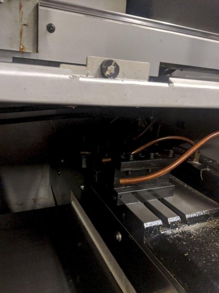 Amada Wasino G-05 CNC Gang Lathe, 2012 – Gantry Loader, Mist Buster, Fanuc Control