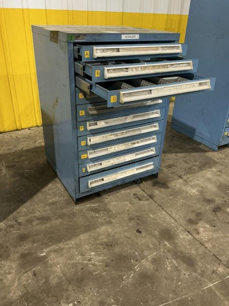10-DRAWER LYON STORAGE CABINET: YOBRO #25433