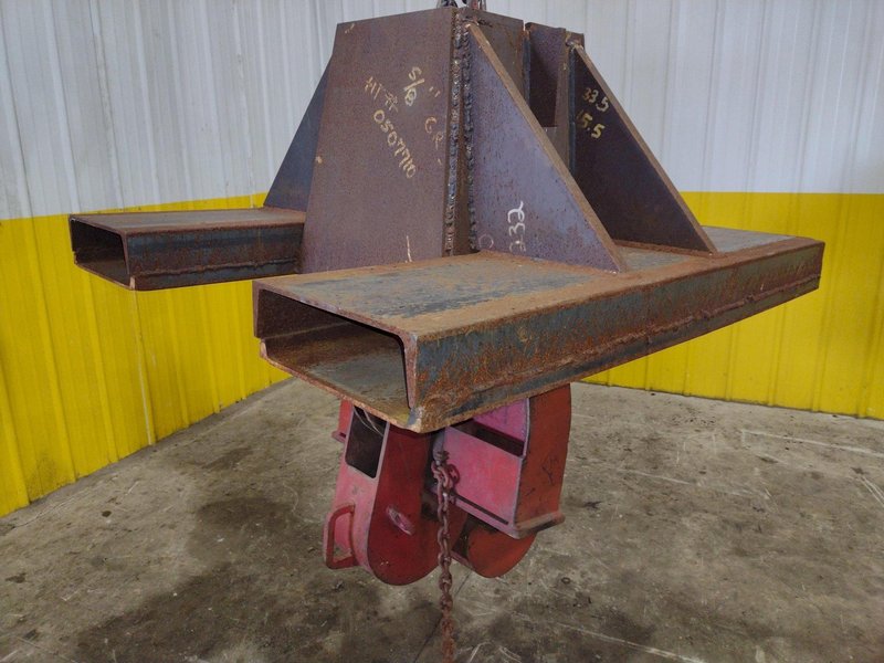 25 TON (50,000 LBS) CLAMP-CO MODEL #NS25 BEAM LIFTING CLAMP: YOBRO #24843