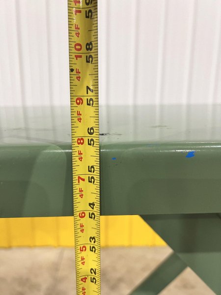 40" X 20" 660 LBS BISHAMON MODEL #X30SBI HYDRAULIC LIFT TABLE, 110V: STOCK #20977