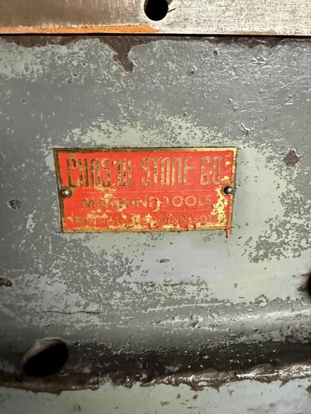 84&quot; X 60&quot; STONE CO ROTARY TABLE. STOCK # 1120524