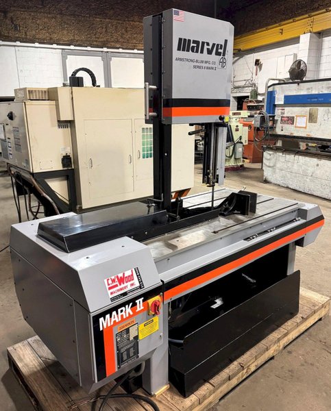 18&quot; x 22&quot; Marvel Series 8 Mark II Tilt Frame Vertical Band Saw , 1&quot; Blade, 2 HP, Reconditioned