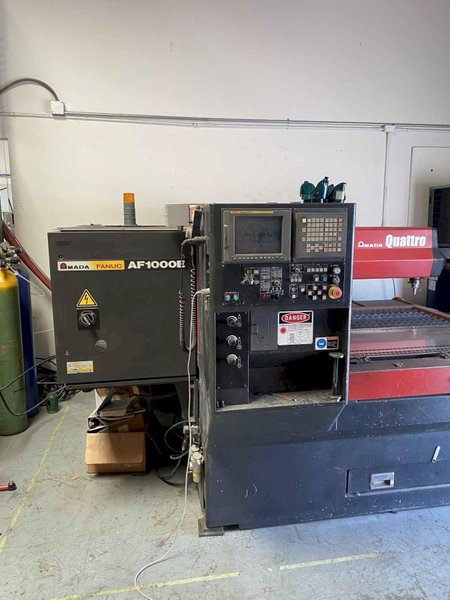 1000 Watt Amada Quattro Laser, 2002 – 4′ x 4′