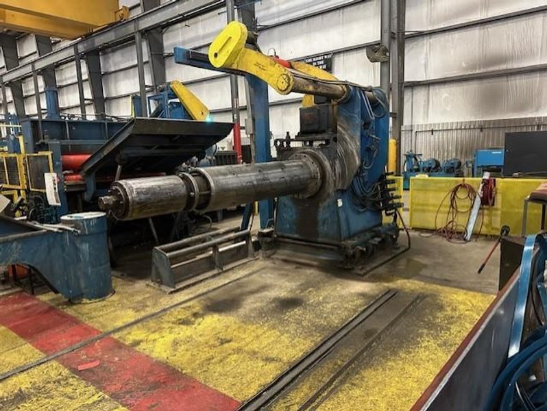 72&quot; x .250&quot; x 70,000# PRO-ECO SINGLE LOOP INJECTOR HEAD SLITTING &amp; PACKAGING LINE