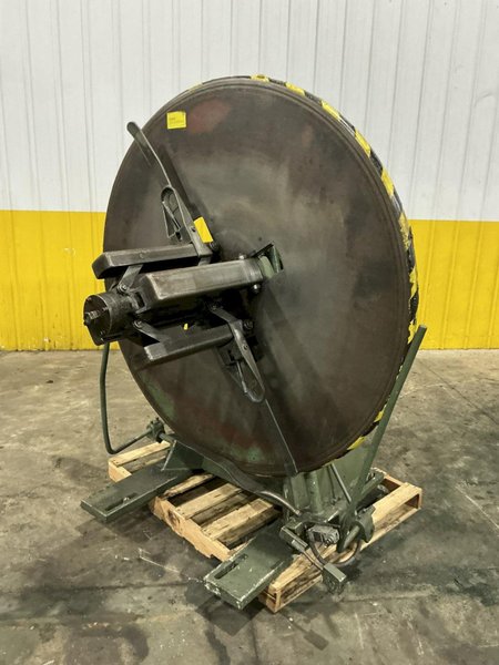 4,000 LBS X 18” LITTELL MODEL 40-18 MOTORIZED COIL REEL UNCOILER: YOBRO #26030