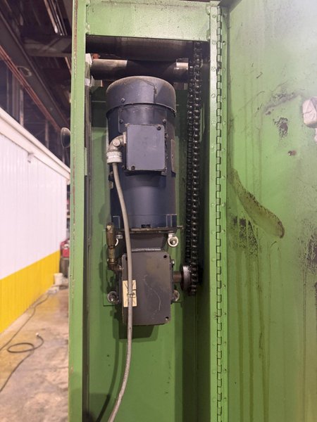 SYNERGY MODEL 1.5 SEMI-AUTO STRETCH PALLET WRAPPER  WITH WEIGHT-TRONIX SCALE: YOBRO #24715