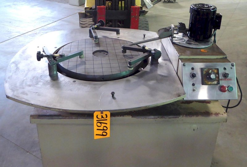 24&quot; Spitfire Lapping Machine SP-888-24CAC, 3 Ring Open Face