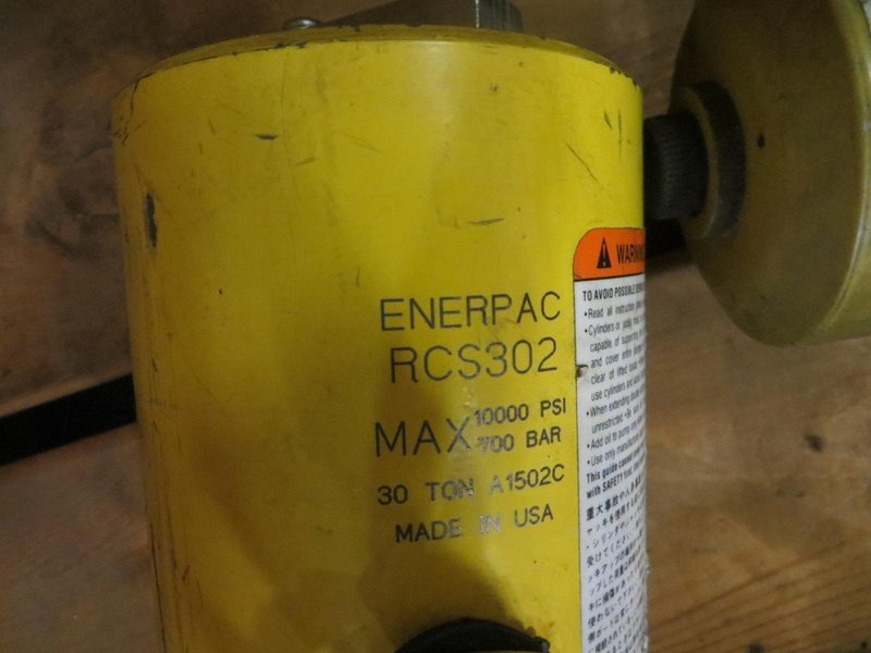 Enerpac Hand Pump and (2) Enerpac PA-133 Hydraulic Pump, Enerpac Hydraulic Ramp- Auction Item