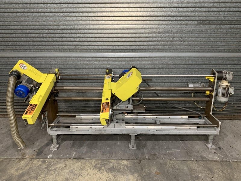 .040&quot; - .157&quot; Wafios R23 EBS Wire Straightener &amp; Cutoff, with Chamfer Unit