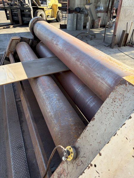 10' x 1" BERTSCH MODEL #100-10 4 ROLL HYDRAULIC PLATE ROLL 2018 YOBRO 24784