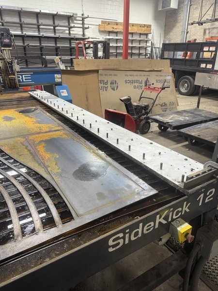 5′ x 10′ Shop Sabre Sidekick 12 CNC Plasma Table, 2020 – 105 Amp Hypertherm Powermax 105