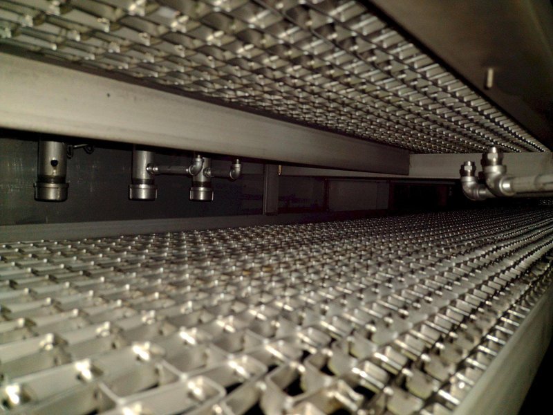 24" WIDE FPI SYSTEMS MODEL #CBW-24 STAINLESS STEEL CONVEYOR TYPER PASS-THROUGH PARTS WASHER: YOBRO #25173