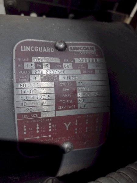 36" DOALL MODEL #3613-1 VERTICAL BANDSAW: YOBRO #24515