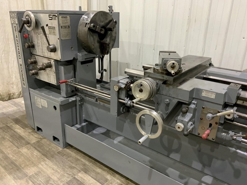 20/36" X 56" STANDARD MODERN SLIDING BED ENGINE LATHE: STOCK #81266