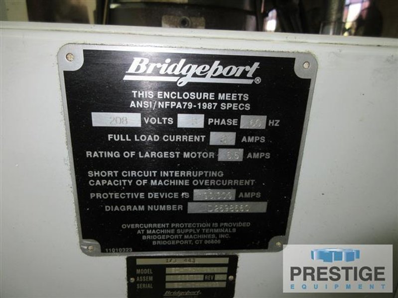 Bridgeport E-Z Trak CNC Veertical Mill
