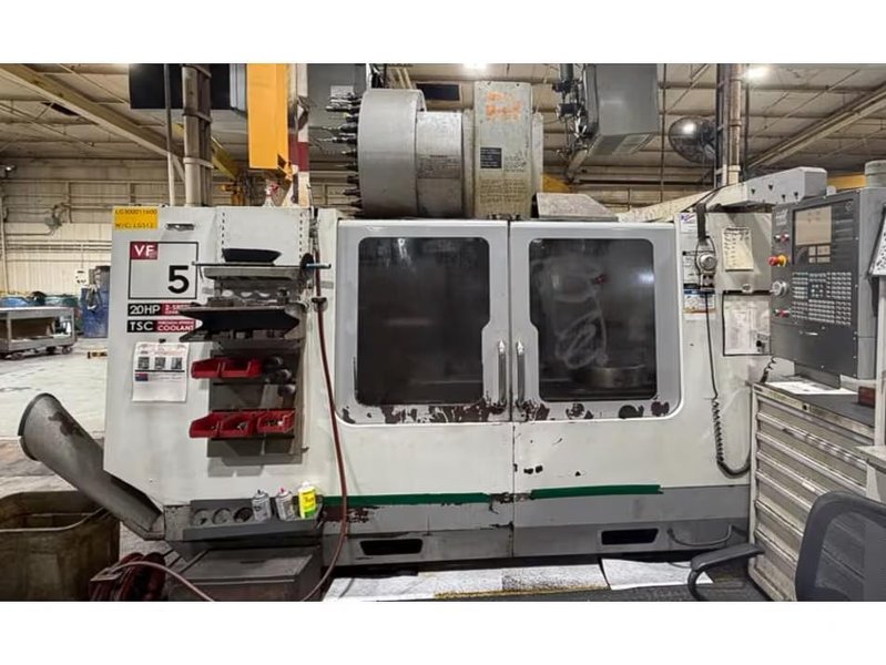 2006 HAAS VF5/40 CNC VERTICAL MACHINING CENTER: YOBRO #25768