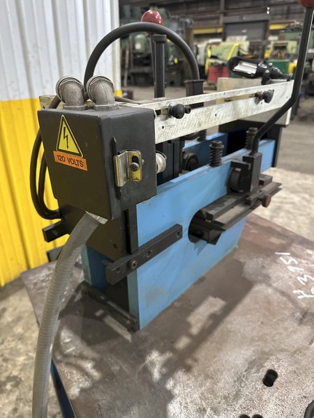 7&quot; X .060&quot; KENT MODEL #C21 LEE SHAFFER LINCOLN  PRECISION TIG 185 SHEAR END WELDER: YOBRO #23951