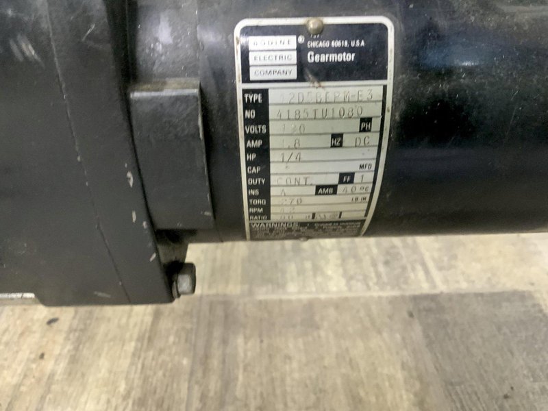 400 LB HOME MADE TANK TURNING ROLLS: STOCK #81389