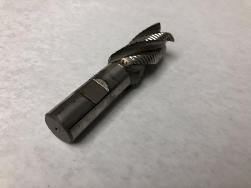 COBALT  1&quot; X 3/4” M42 L: 5.441  ROUGHING END MILL STOCK #15128