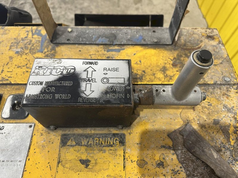 15,000 LBS RICO MODEL #PLR-DD-AR-150 ELECTRIC DIE CART PALLET TYPE FORKLIFT: STOCK #22190