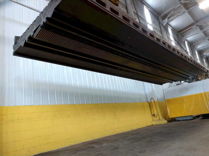 6.5' (80") x 22' (264")  T SLOTTED FLOOR PLATE PLANER TABLE: STOCK #13637