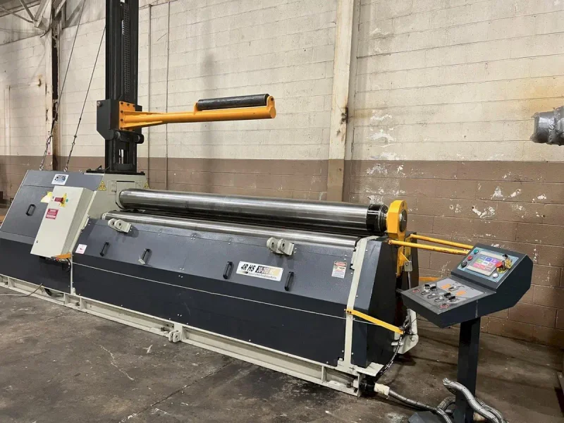 USED CARELL 10' X 3/8" 4-ROLL NC PLATE ROLL MODEL 4R HS 30X260NC, Year: 2019