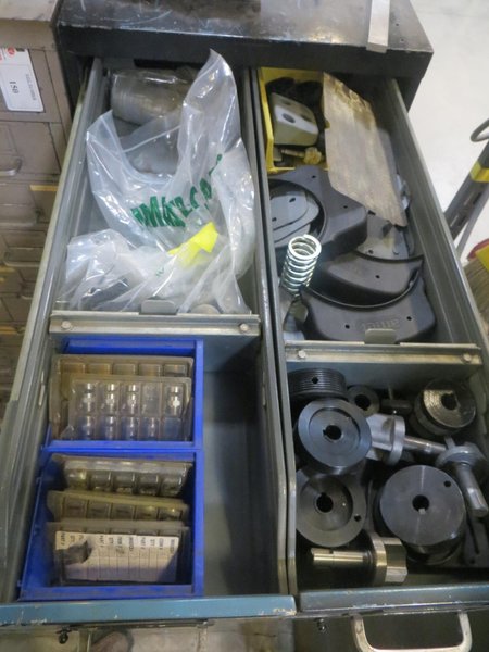 (2) 11 Drawer Cabinets and Contents - Auction Item