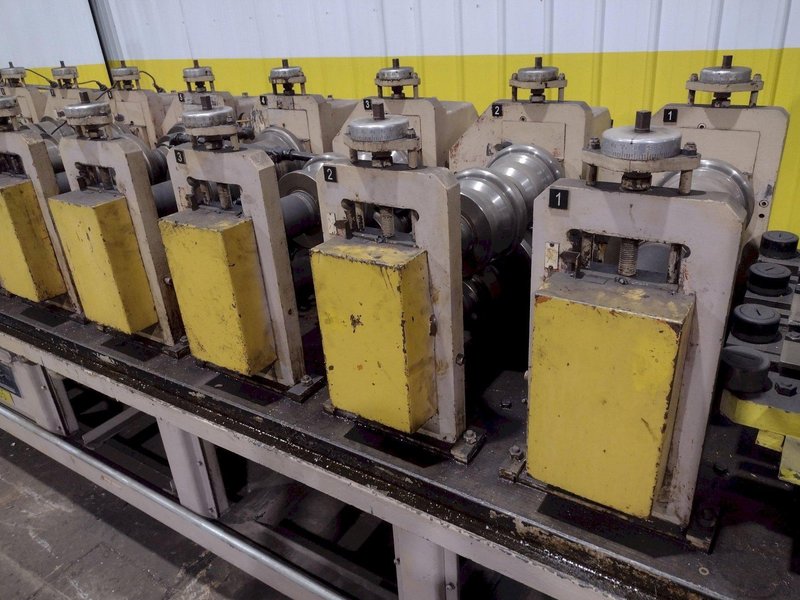 10 STAND X 2.5" X 21" KANE &amp; ROACH MODEL #2ST-CRFM ADJUSTABLE WIDTH "C &amp; Z PROFILE" ROLLFORMER: STOCK #11366